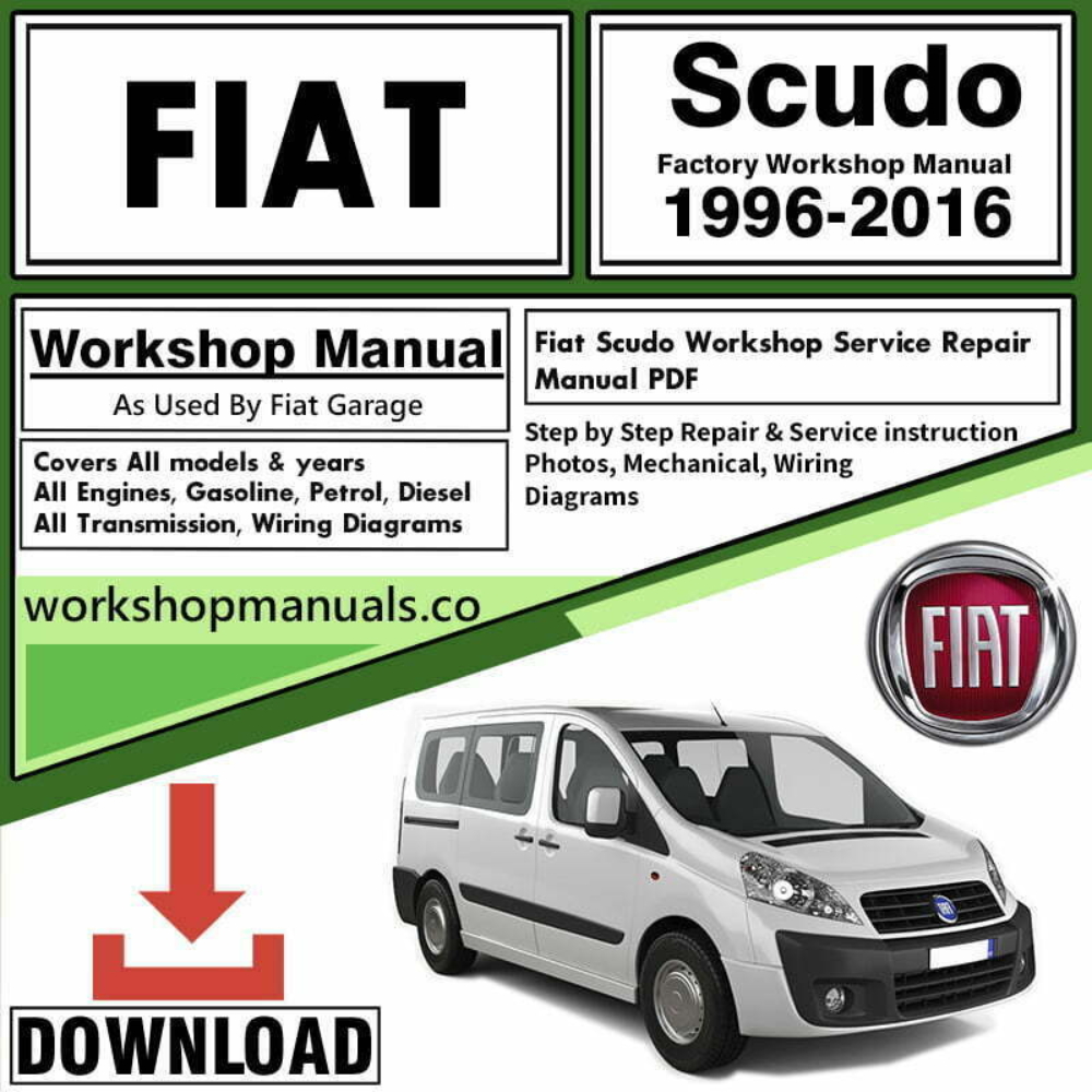 Fiat Scudo Workshop Repair Manual PDF Download
