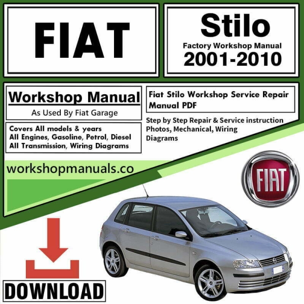 Fiat Stilo Workshop Repair Manual Download