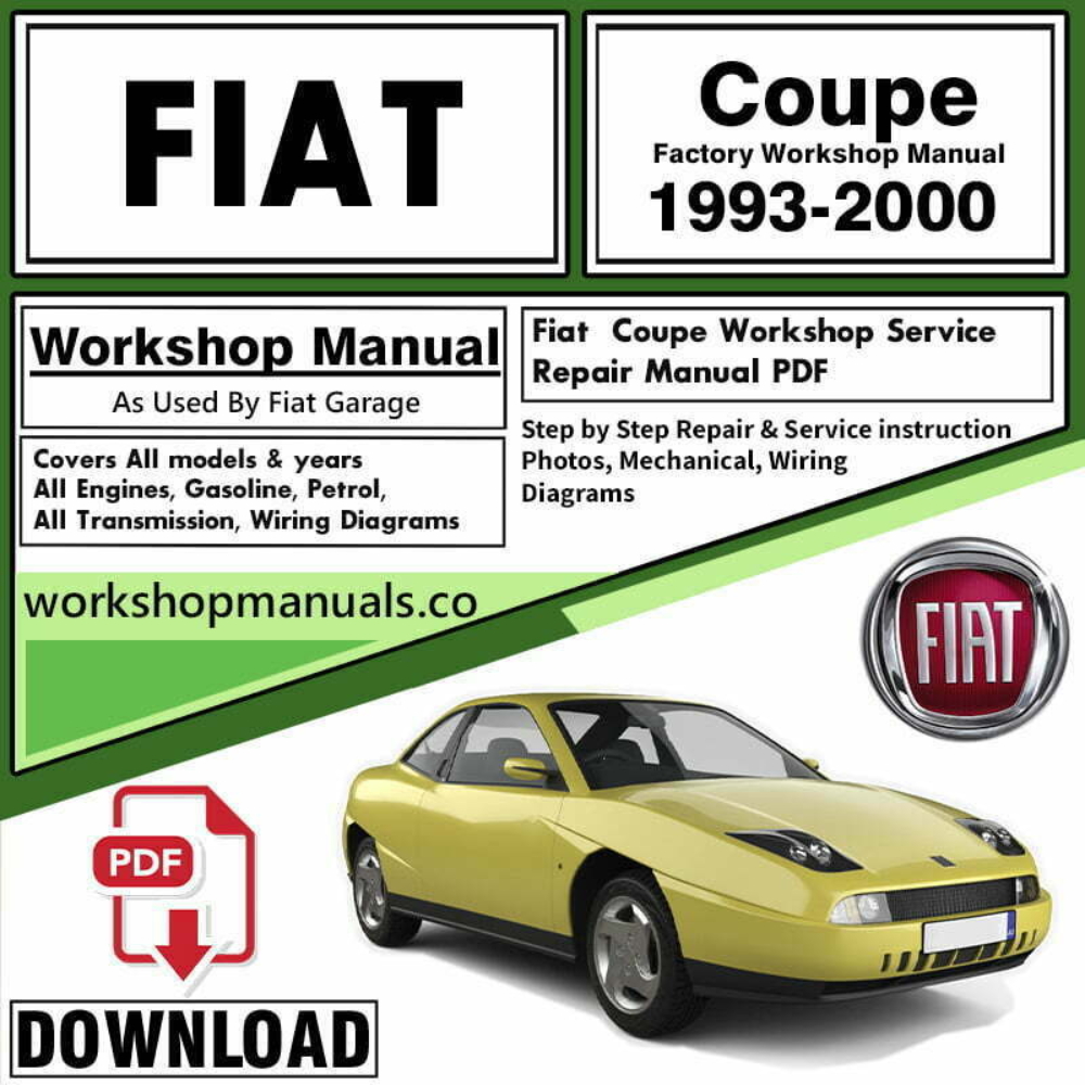 Fiat Coupe Workshop Repair Manual Download