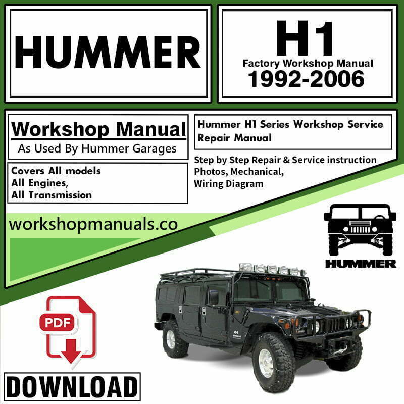 Hummer  H1 Workshop Repair Manual