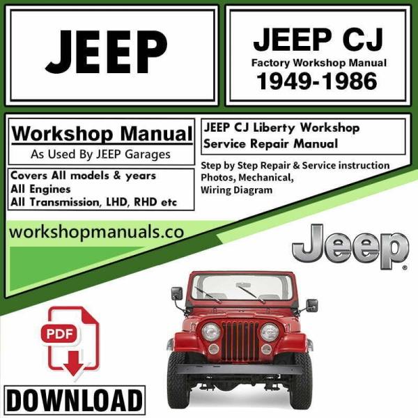 Jeep CJ Workshop Repair Manual