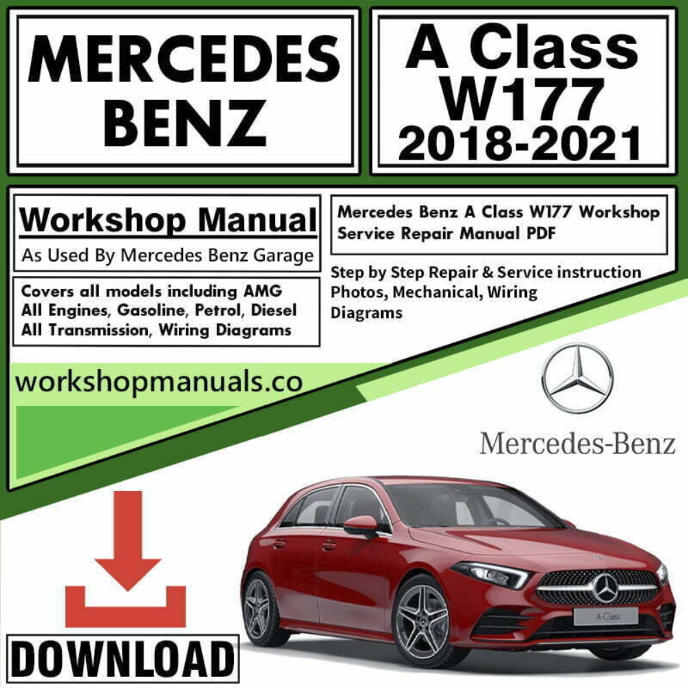 Mercedes A Class W177 Workshop Repair Manual Download