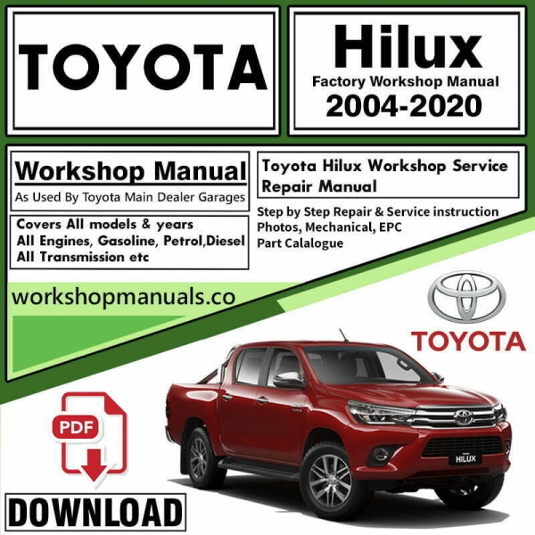 Toyota Hilux Workshop Repair Manual