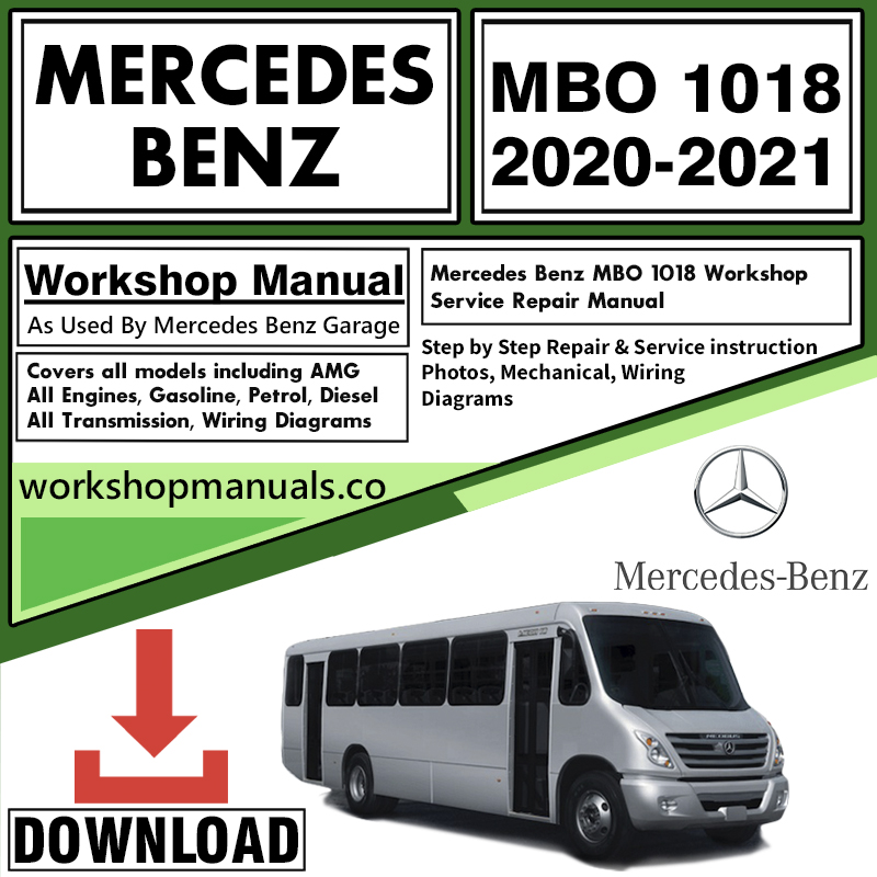 Mercedes MBO 1018 Workshop Repair Manual Download