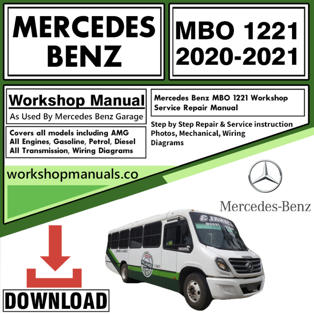 Mercedes MBO 1221 Workshop Repair Manual Download