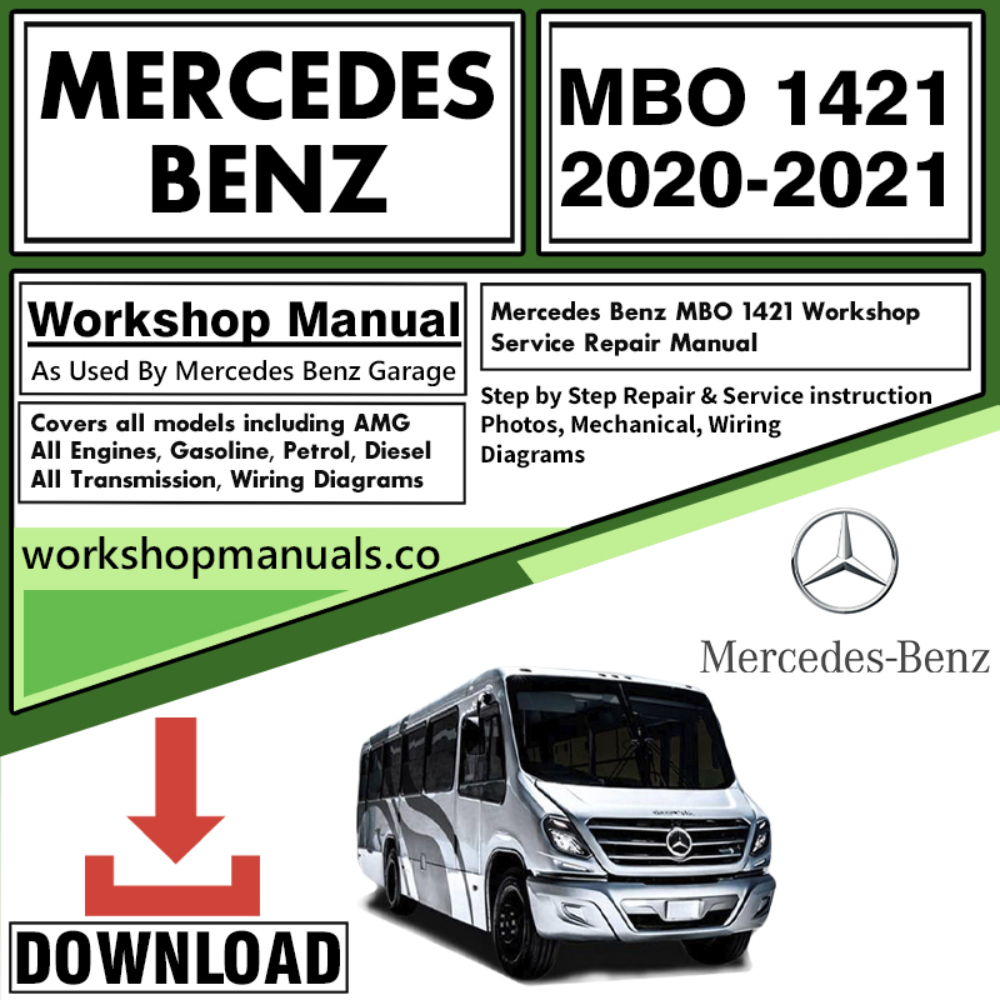 Mercedes MBO 1421 Workshop Repair Manual Download