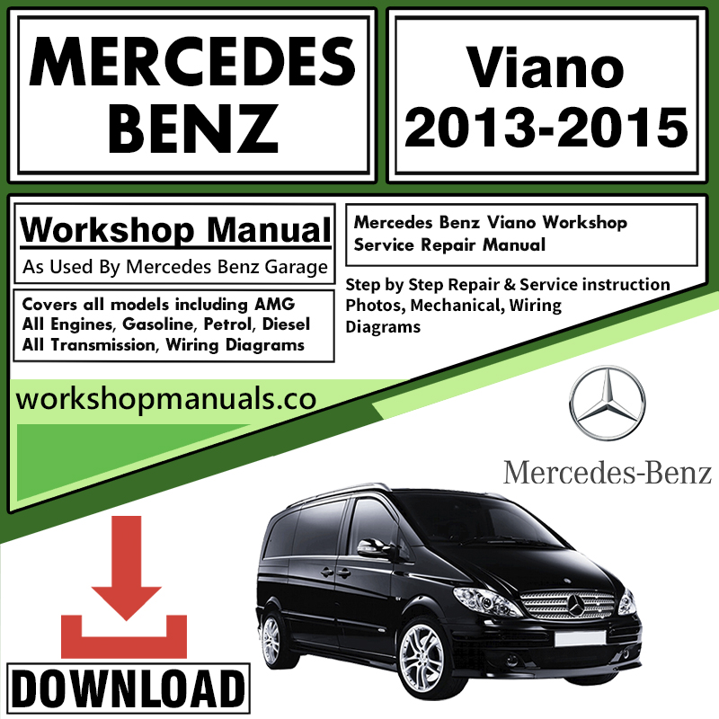 Mercedes Viano Workshop Repair Manual Download