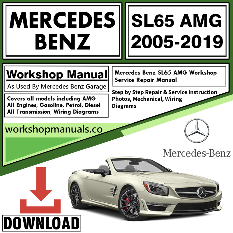 Mercedes SL65 AMG Workshop Repair Manual Download