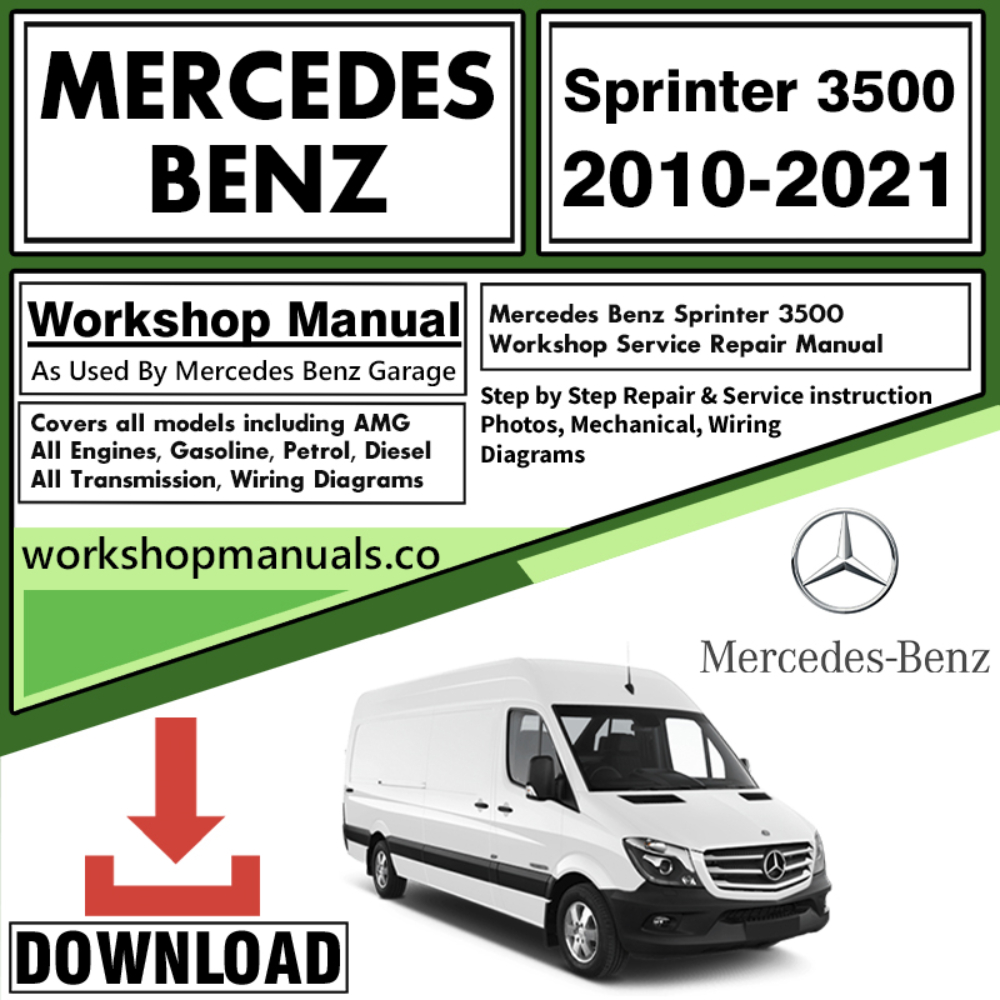 Mercedes Sprinter 3500 Workshop Repair Manual Download