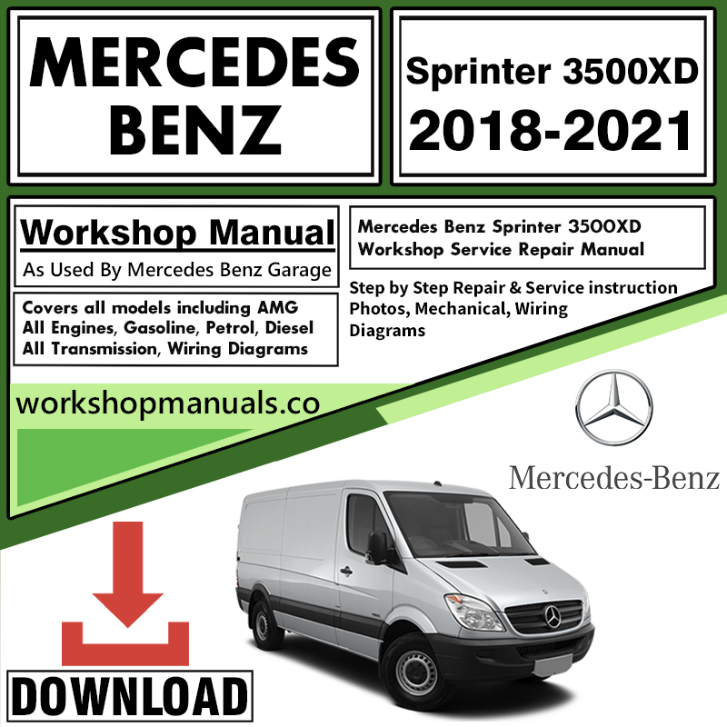 Mercedes Sprinter 3500XD Workshop Repair Manual Download