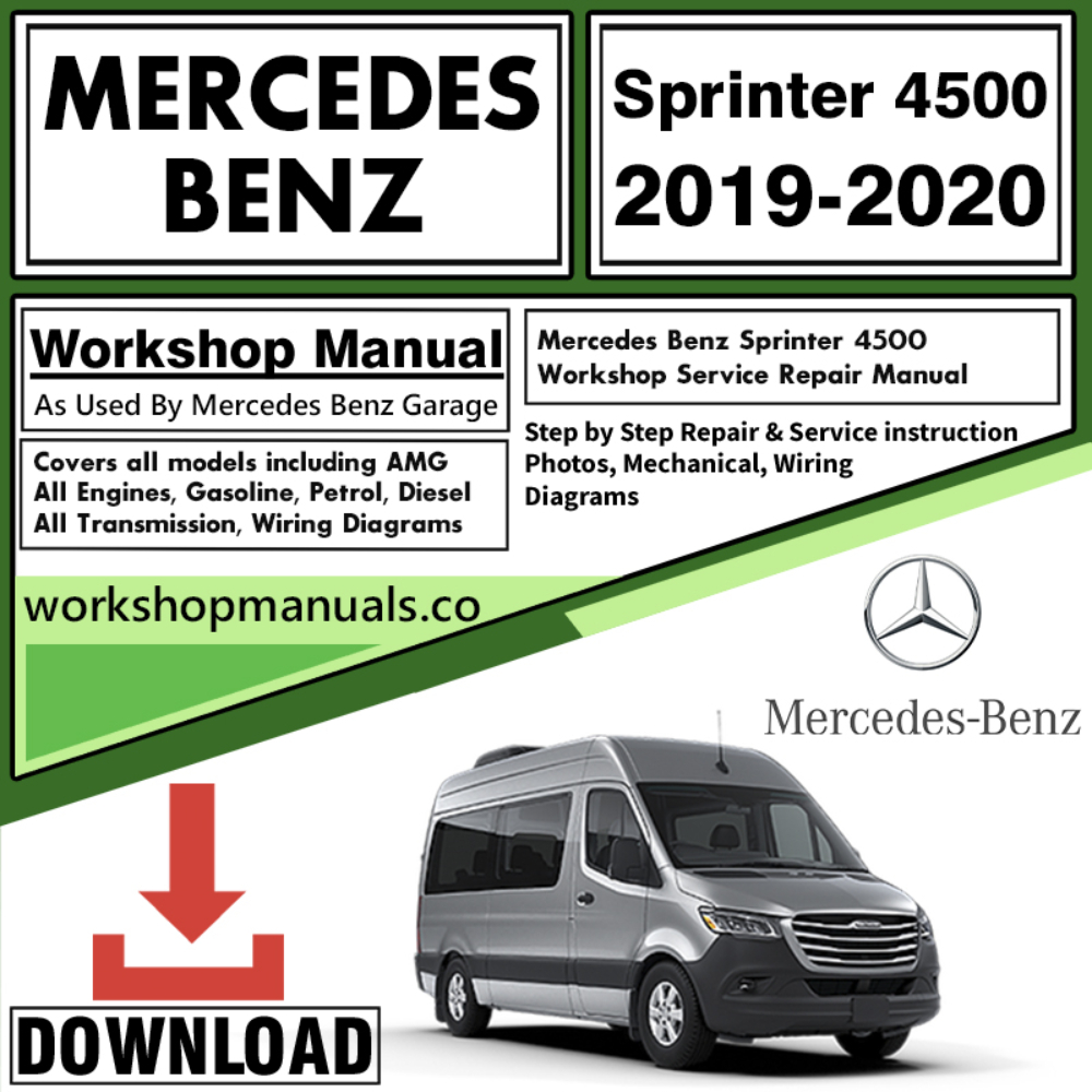 Mercedes Sprinter 4500 Workshop Repair Manual Download