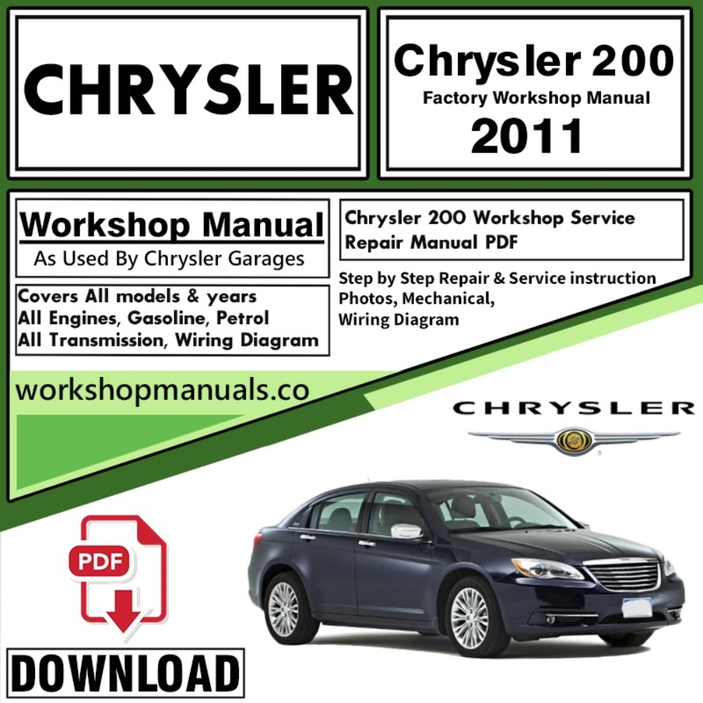 Chrysler 200 Owners Manual Download 2011 PDF