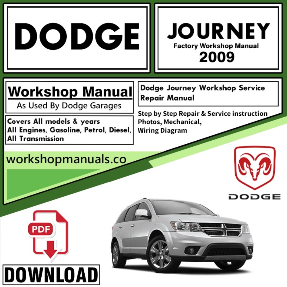 Dodge Journey Workshop Service Repair Manual Download 2009 PDF