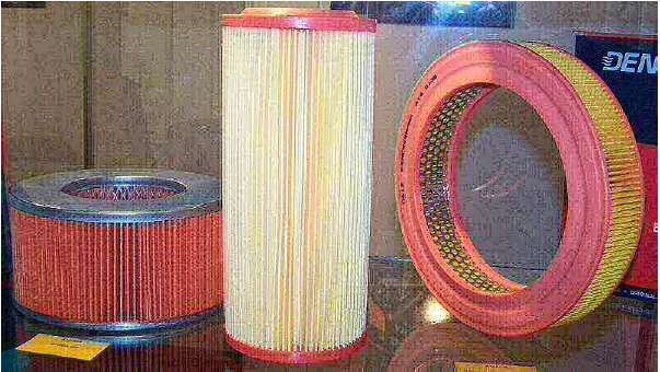 Various air filters. 