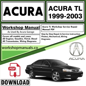 ACURA TL Workshop Service Repair Manual Download 1999-2003 PDF