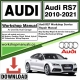 Audi RS7 Workshop Repair Manual Download