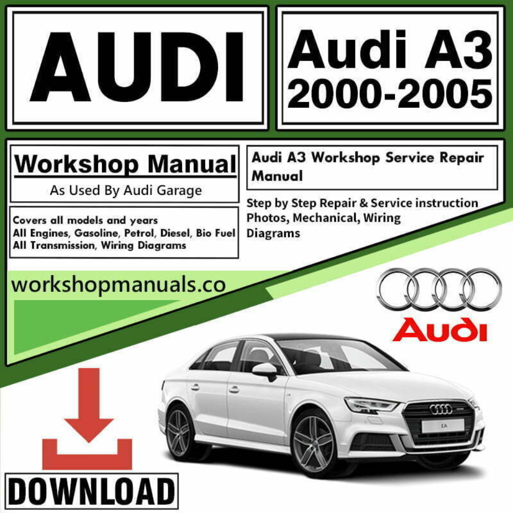 Audi A3 Workshop Repair Manual Download