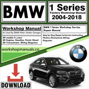 BMW 1 Series Workshop Repair Manual Download