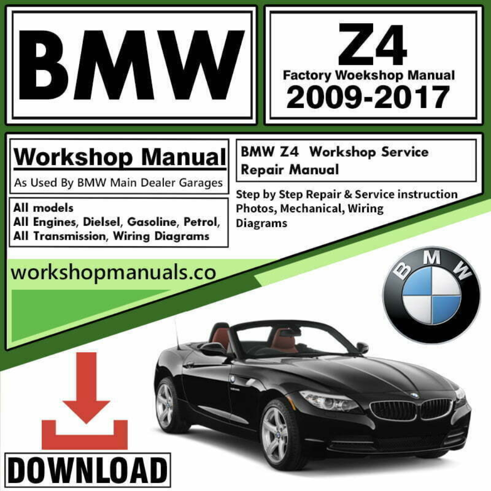 BMW Z4 Workshop Repair Manual Download