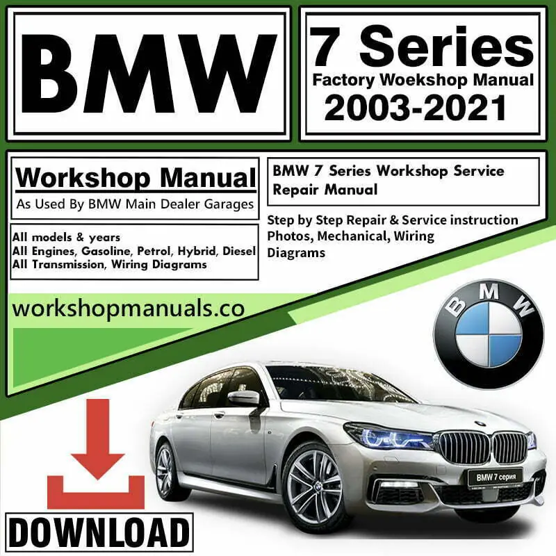 BMW 7 Series Repair Service Download