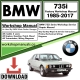 BMW 735i Series Workshop Repair Manual Download