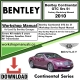 Bentley Continental GTC Srs 51 2010 Workshop Repair Manual