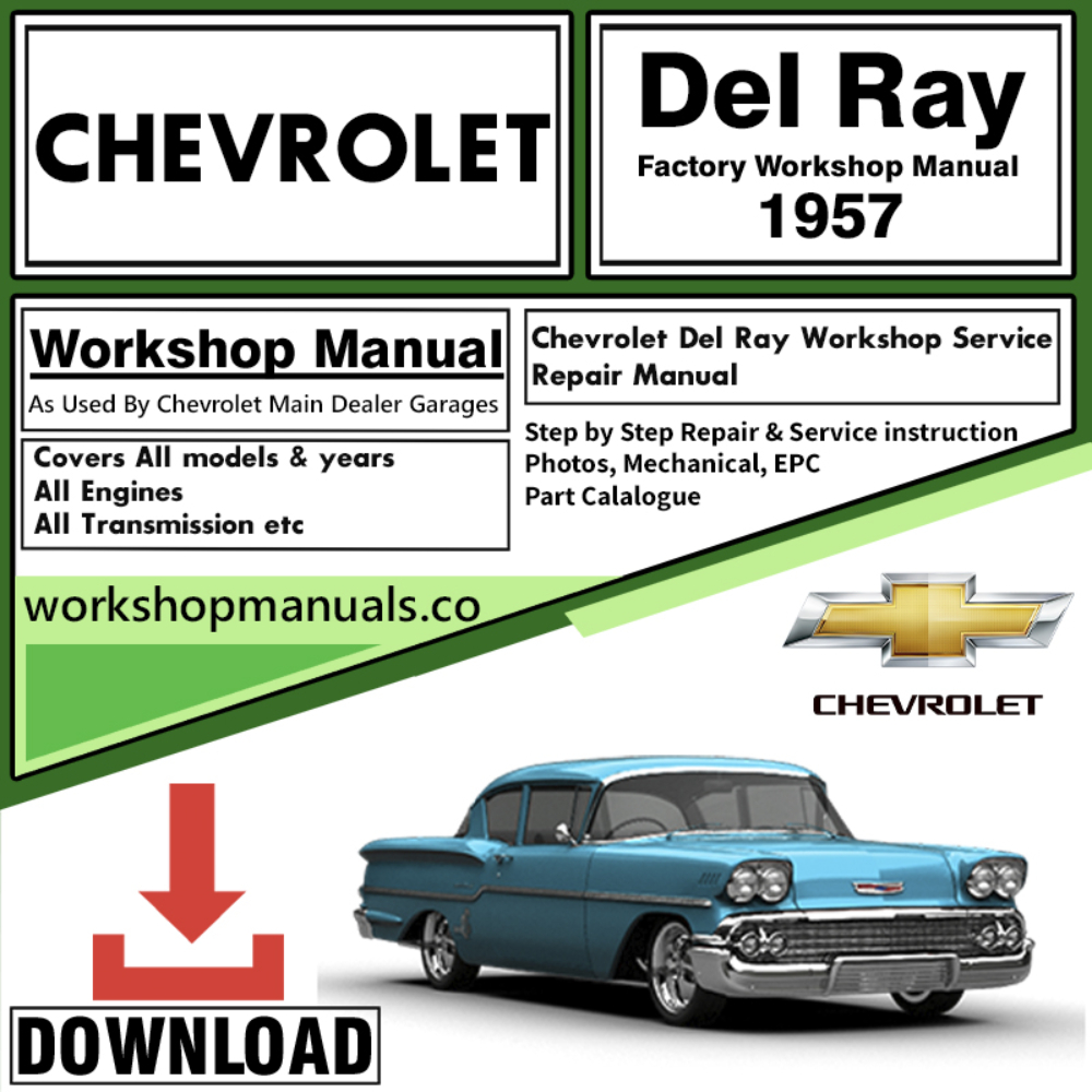 Chevrolet Del Ray Workshop Repair Manual