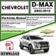 Chevrolet D-MAX Workshop Repair Manual