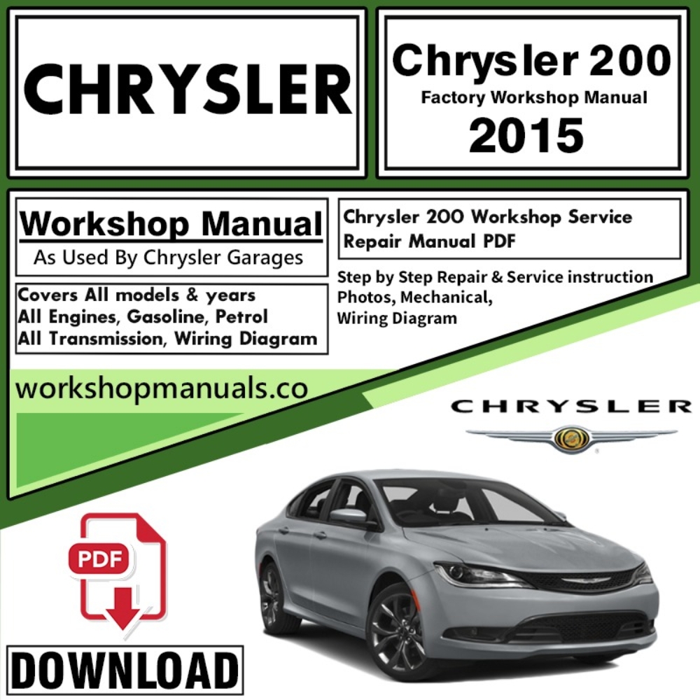 Chrysler 200 Owners Manual Download 2015 PDF