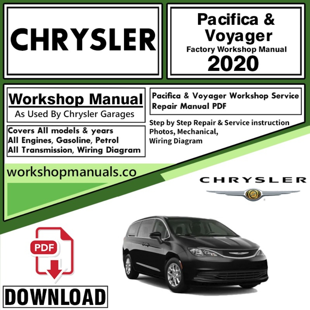 Chrysler Pacifica and Voyager Owners Manual Download 2020 PDF