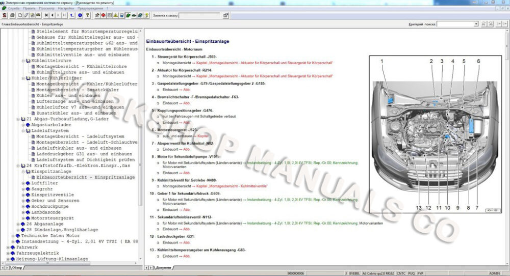 Audi A6 AllRoad Manual & Workshop Repair Manual Download 2020 - 2022