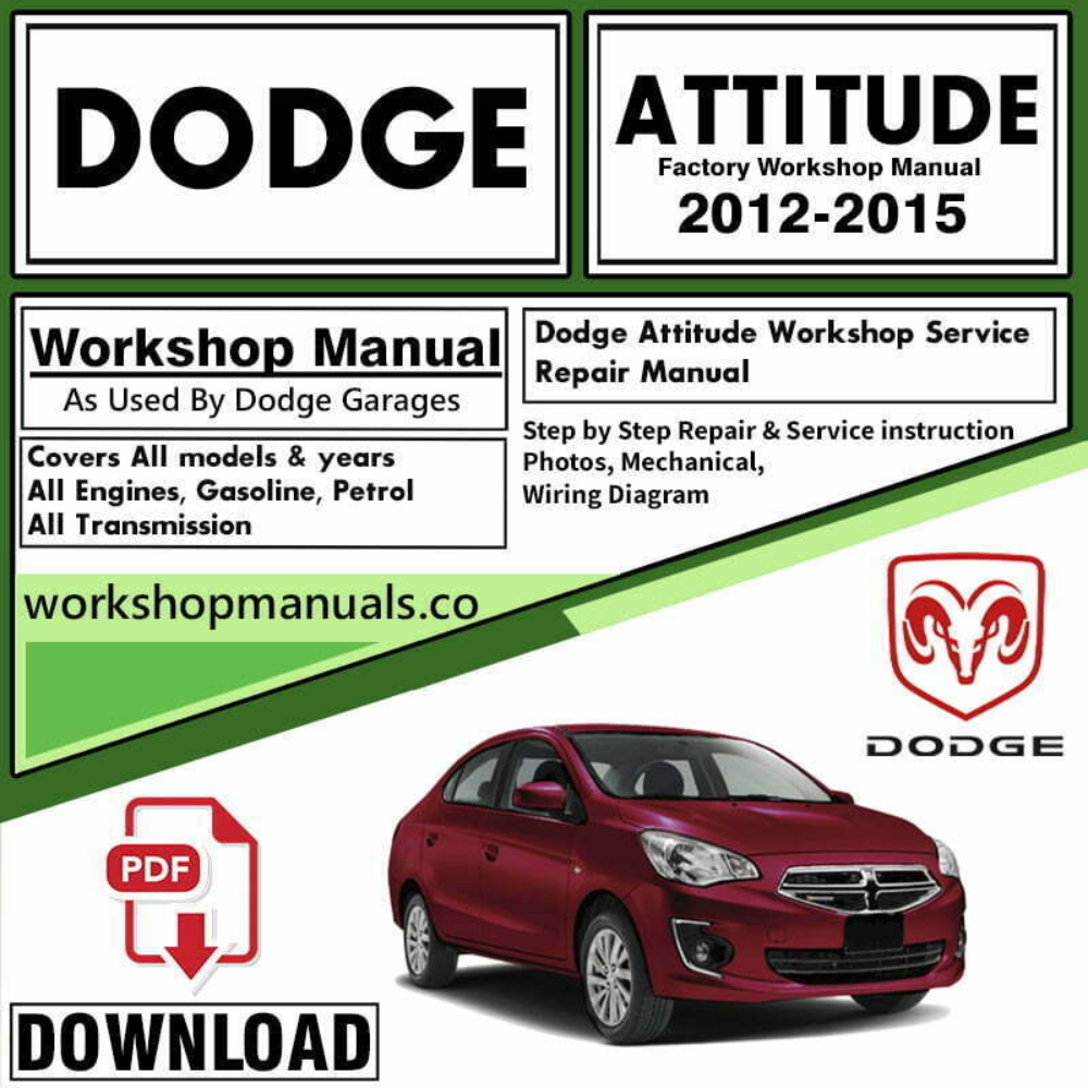 Dodge Attitude Workshop Repair Manual