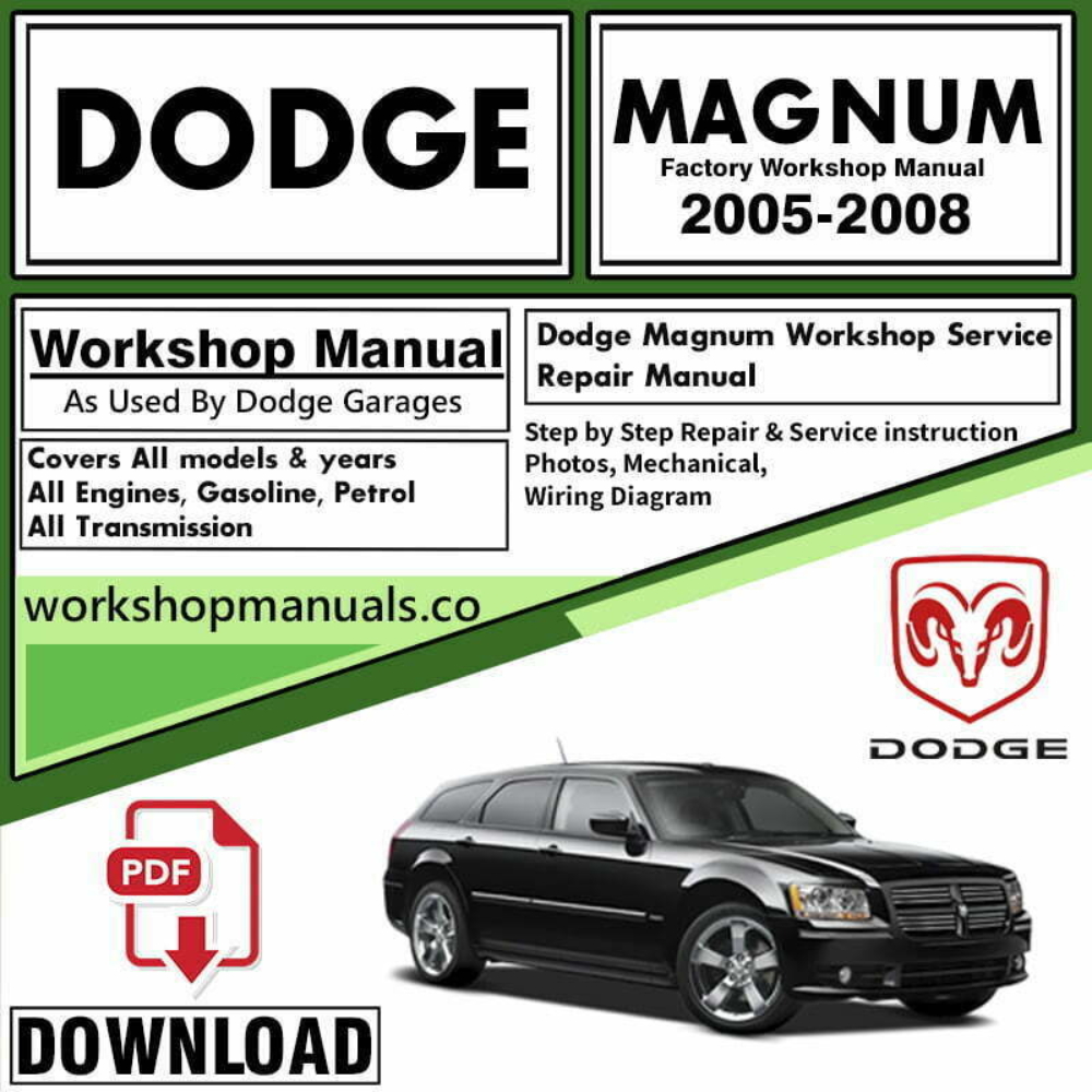 Dodge Magnum Workshop Repair Manual
