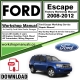 Ford Escape Workshop Repair Manual 2010 - 2011 PDF