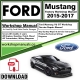 Ford Mustang Base V6 GT Workshop Repair Manual Download 2016 - 2017 PDF