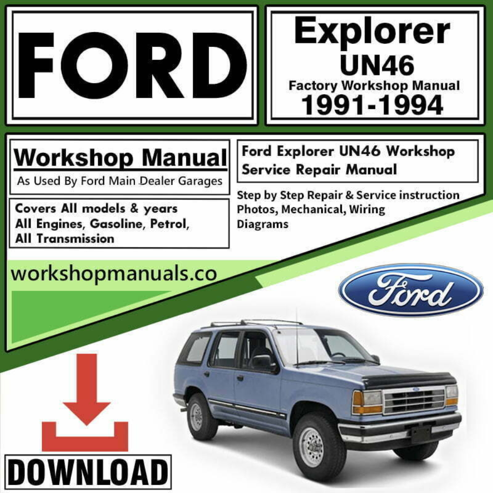 Ford Explorer Workshop Repair Manual Download