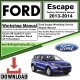 Ford Escape Workshop Repair Manual 2013 - 2014