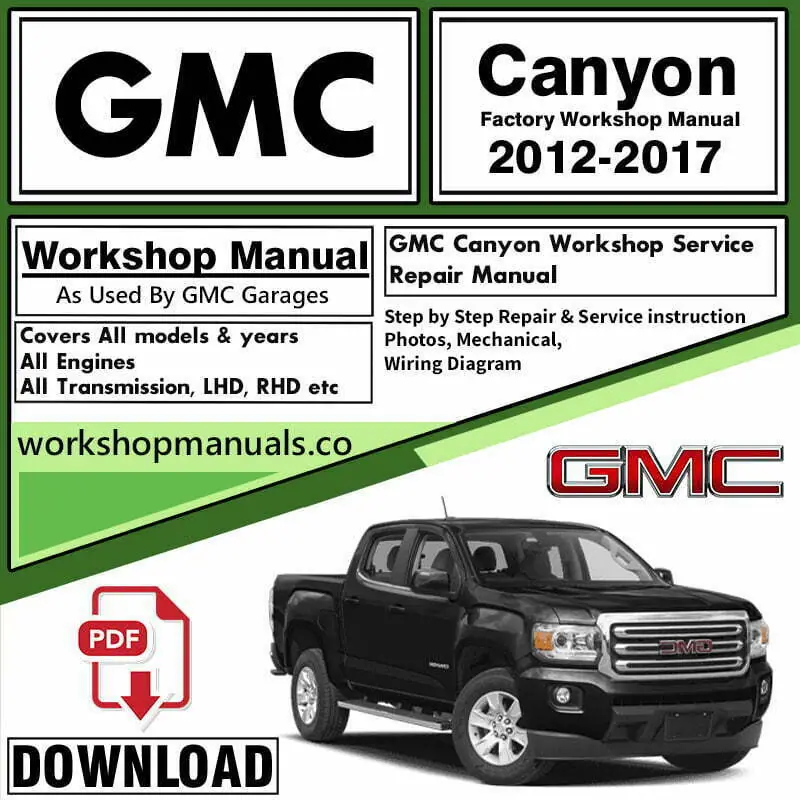 GMC Canyon manual Service