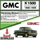GMC K 1500 Workshop Repair Manual Download 1980 - 1999