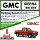 GMC Sierra Workshop Repair Manual Download 1980 - 2005
