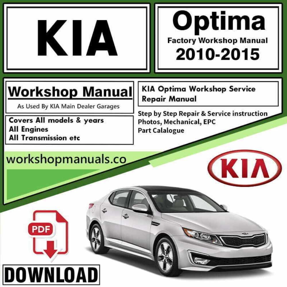 KIA Optima Workshop Repair Manual