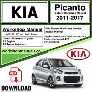 KIA Picanto 2011-2017 Workshop Repair Manual download