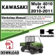 Kawasaki Mule 4010 4x4 Workshop Service Repair Manual Download 2010 - 2011 PDF