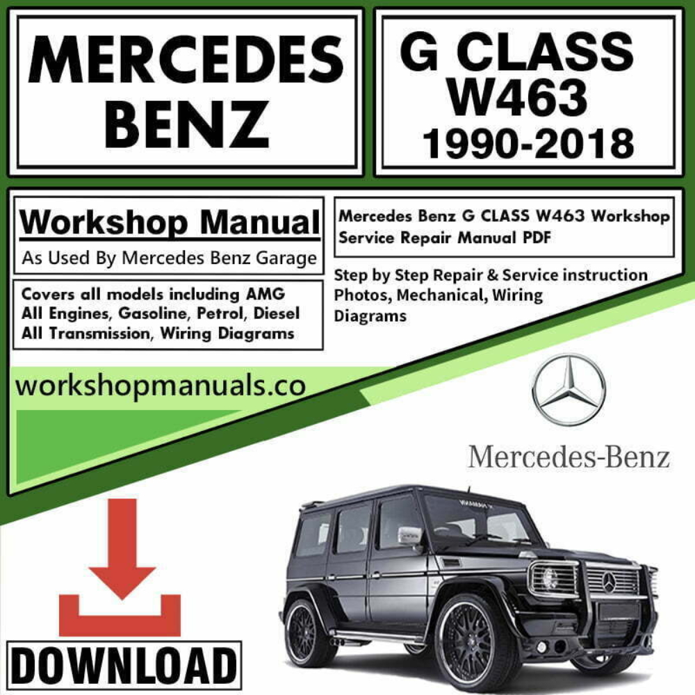 Mercedes G W463 Manual Download