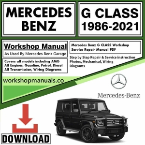 Mercedes G Class Workshop Repair Manual Download
