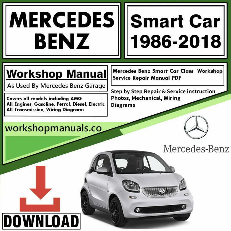 Mercedes Smart Workshop Repair Service Manual Download