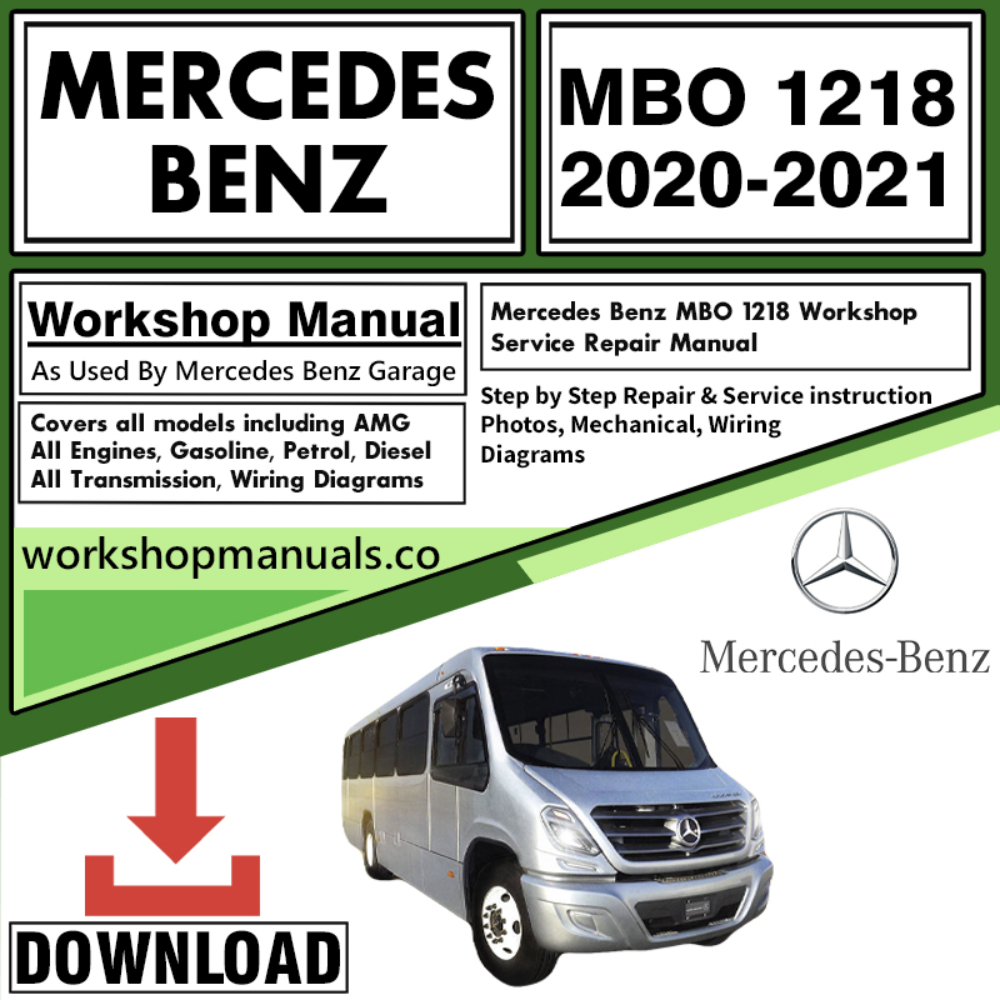 Mercedes MBO 1218 Workshop Repair Manual Download
