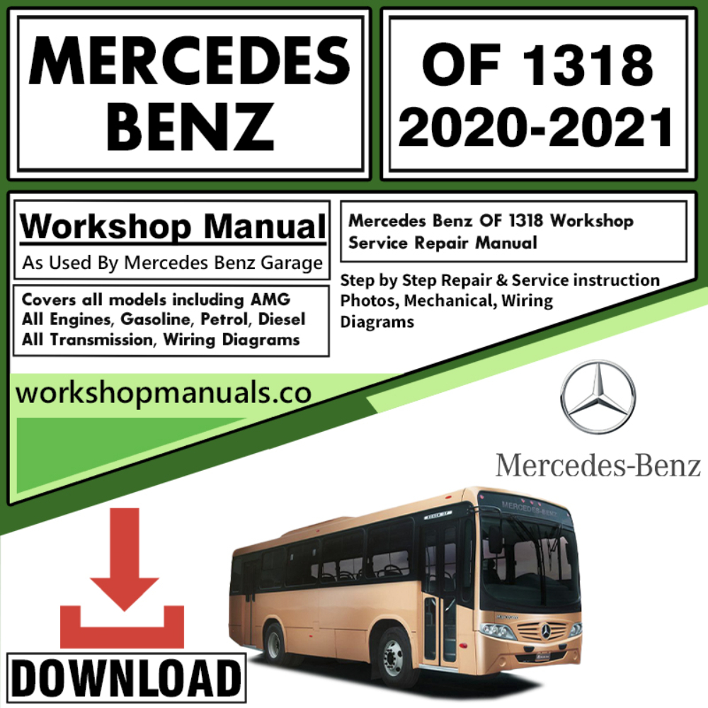 Mercedes OF 1318 Workshop Repair Manual Download