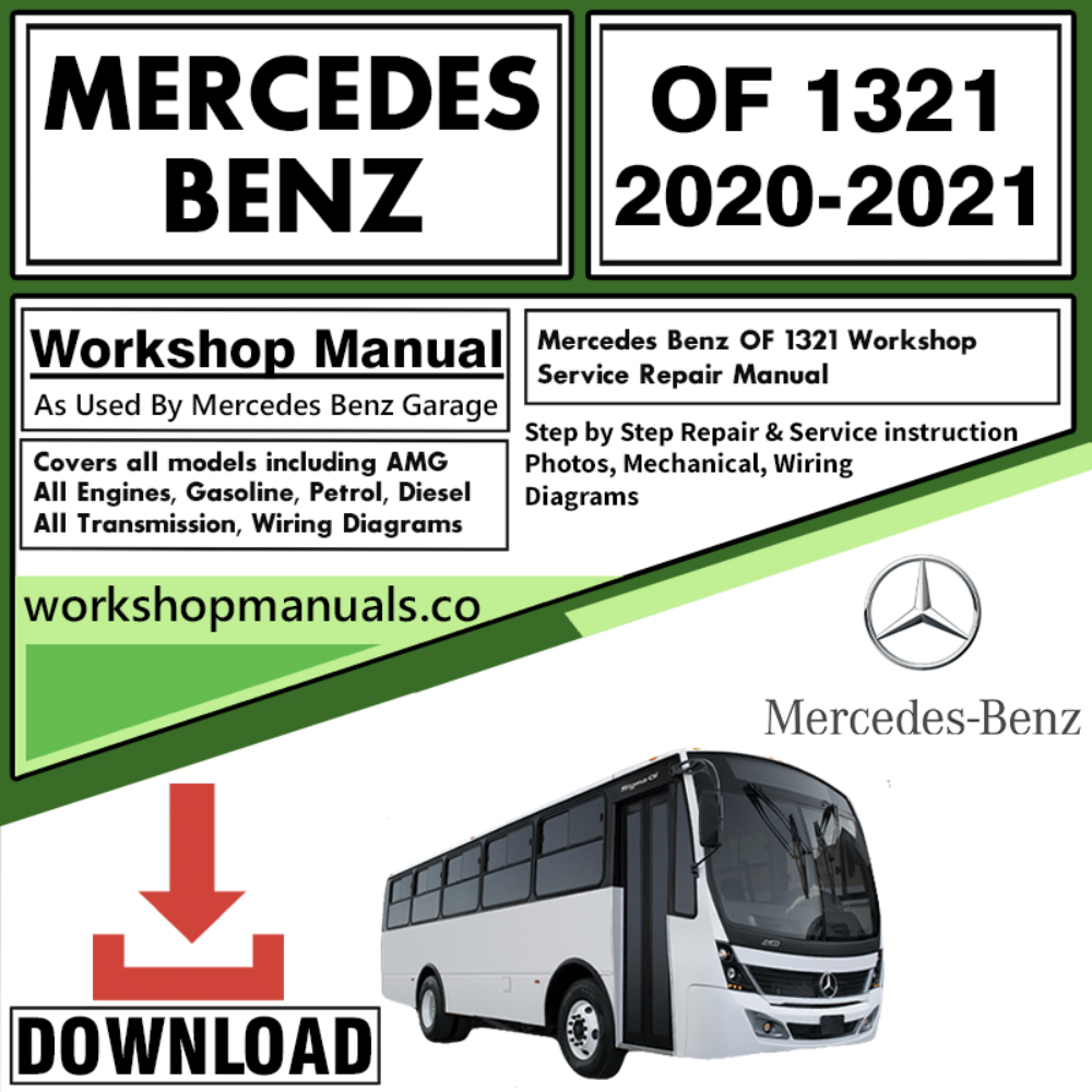 Mercedes OF 1321 Workshop Repair Manual Download