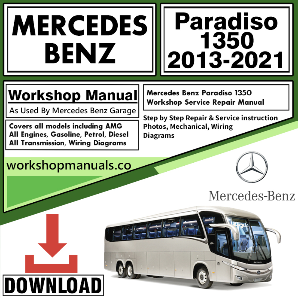 Mercedes Paradiso 1350 Workshop Repair Manual Download